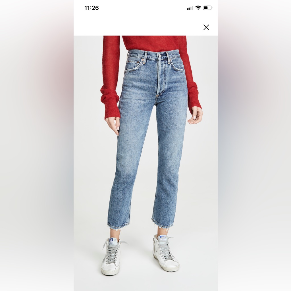 Agolde Riley High Rise Jeans (24)